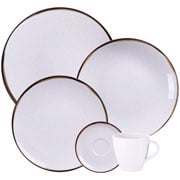 Aparelho de Jantar de Porcelana Canyon Branco 20 peças