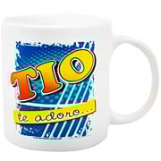 Caneca de Cerâmica Tio Te Adoro 320 ml