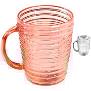 Caneca em Acrílico Transparente Colors 320 ml