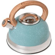 Chaleira de Inox Roma com Apito Indução Verde 2,7L