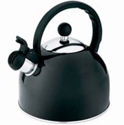 Chaleira de Inox com Apito Preta 1,75L