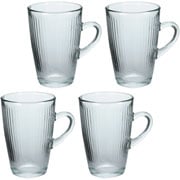 Jogo de canecas de vidro Optico 360 ml 04 peças