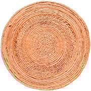 Lugar Americano de Fibra Natural Redondo 41 cm
