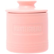 Manteigueira de Cerâmica Rosa Dimora Mediterranea