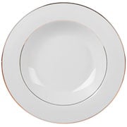 Prato de Porcelana Fundo Majesty Gold 19 cm