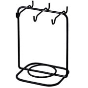 Suporte de Aço Preto Fosco para Xícaras e Pires 17x22 cm