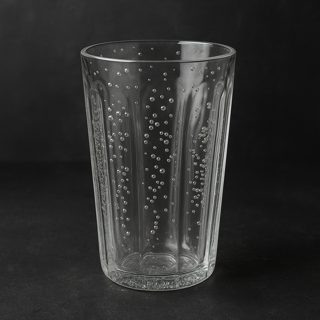Copo de Acrílico Bolhas Transparente 590 ml