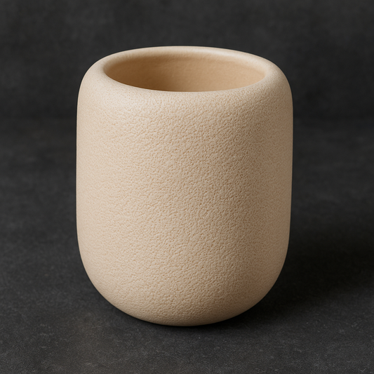 Copo de Cimento Multiuso Bege 09x08 cm