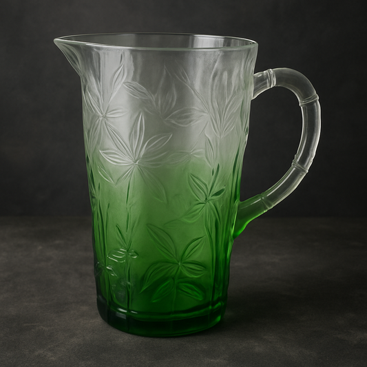 Jarra de Acrílico Bambu Verde 2 Litros