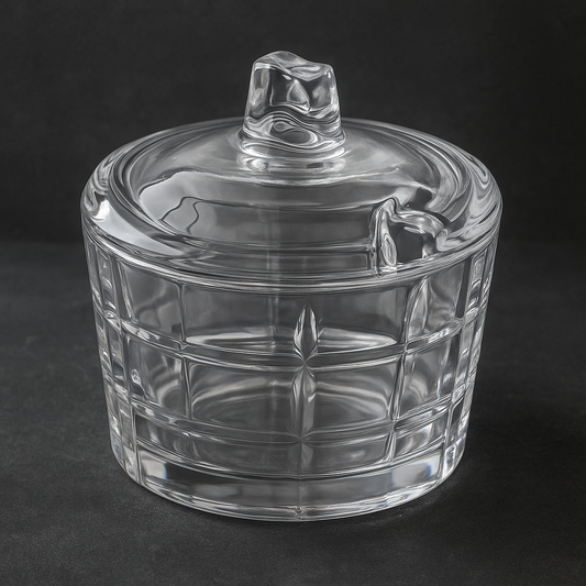 Açucareiro de Cristal Lyor Deli 10x10 cm
