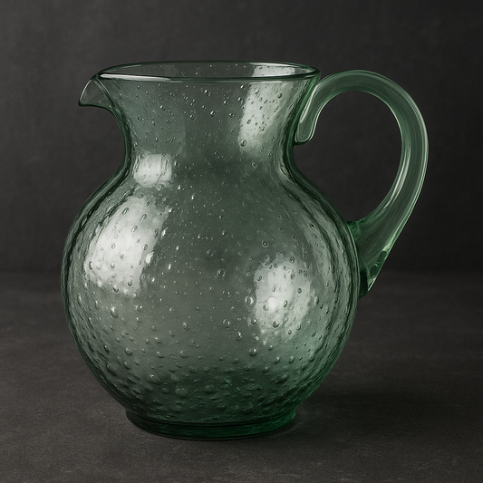 Jarra de Acrílico Bolhas Verde 2,3 Litros