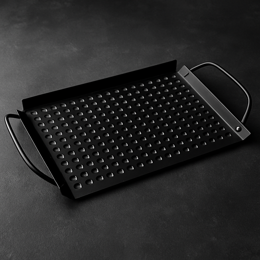 Assadeira para Churrasco Hércules 35x18cm Preta