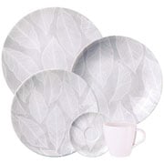 Aparelho de Jantar de Porcelana Arbo Cinza 20 Peças