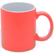 Caneca de porcelana Luminus laranja 350 ml