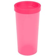 Copo com Tampa Nutri Rosa 500 ml
