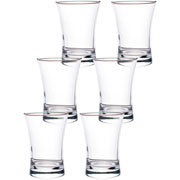 Jogo de Copos de Vidro Azur 210 ml 06 Peças