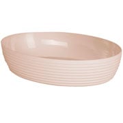 Travessa Oval Le Chef Creme 33x23 cm